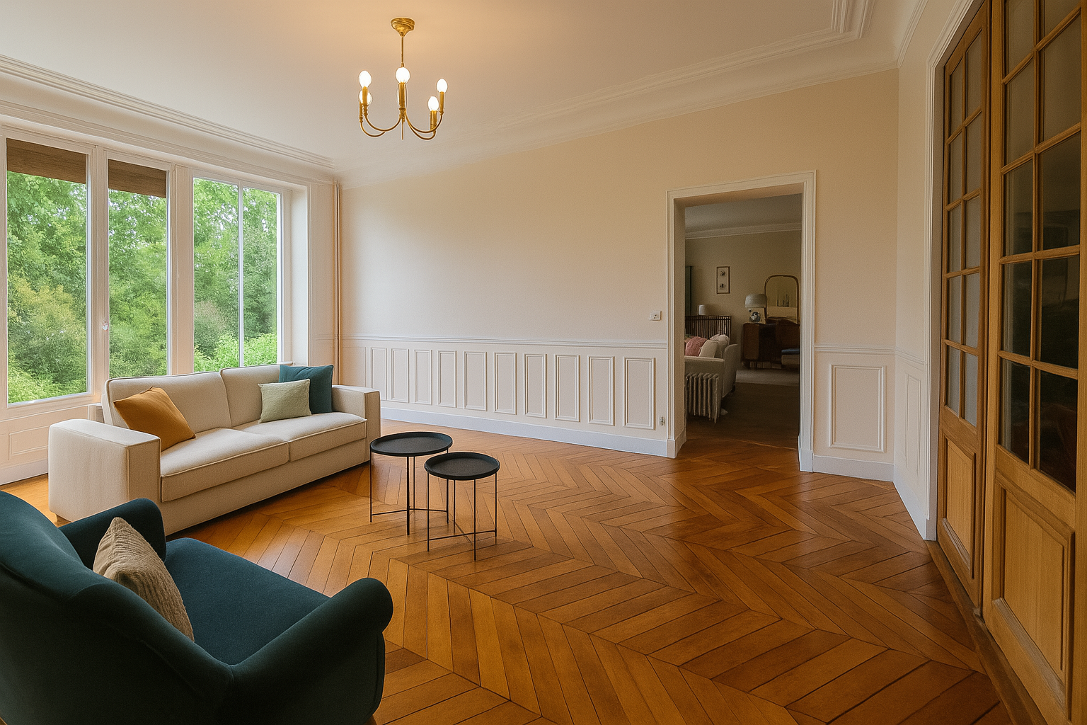 Orsay (91) – Salon classique rénové